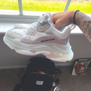 Balenciaga Triple S Clear Sole Sneaker